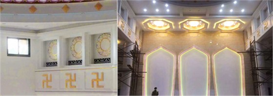 數(shù)碼彩仿大理石漆進(jìn)駐靈川寶積寺，漆中自有乾坤