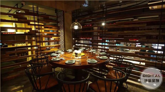 數(shù)碼彩美式PU開放木器漆，締造文藝風飯店