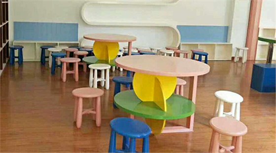 「涂裝案例」水性木器漆給金沙幼兒園孩童綠色就學環(huán)境