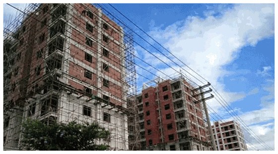 數碼彩斬獲云南個舊大屯3.7萬平保障性住房外墻工程