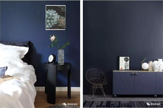「水果藍(lán)莓色」 深沉&ldquo;感官營養(yǎng)&rdquo;的墻面暗色系
