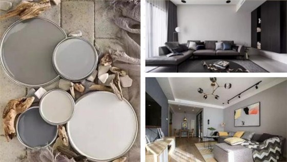 高溫天氣，用冷色調(diào)墻面降溫?zé)┰甑那榫w