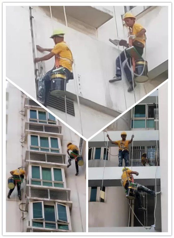 新街口大樓外墻翻新 新街口大樓外墻翻新