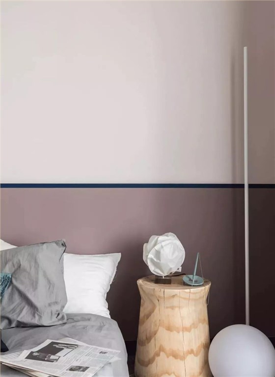 超溫柔的墻漆拼色組合，效果驚喜！