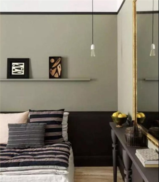 超溫柔的墻漆拼色組合，效果驚喜！