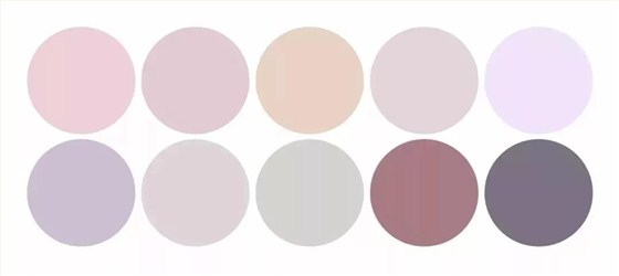 秋天墻面高端色系，莫蘭迪色系