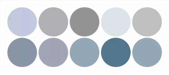 秋天墻面高端色系，莫蘭迪色系