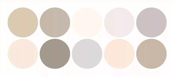 秋天墻面高端色系，莫蘭迪色系