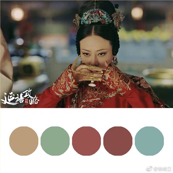 秋天墻面高端色系，莫蘭迪色系