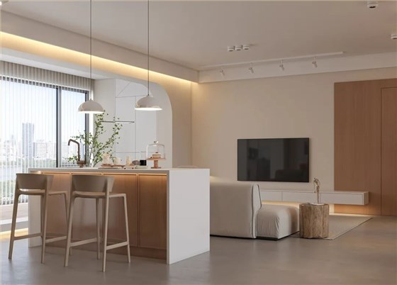 現(xiàn)代奶油風3