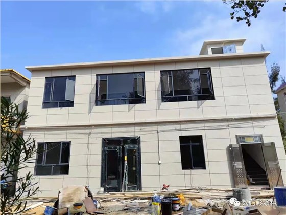 真石漆的價格，水包砂的效果—工程專用水包砂