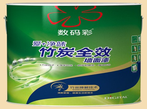 愛+凈味竹炭全效墻面漆