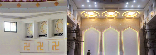 數(shù)碼彩仿大理石漆進(jìn)駐靈川寶積寺，漆中自有乾坤