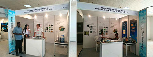 數(shù)碼彩涂料邁向國際，亮相2015中國品牌商品非洲展