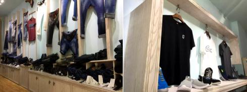 水性白漆仿古白效果，打造文藝服裝店（圖）