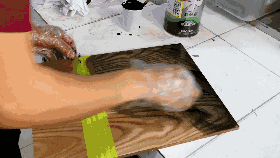 底著色隨意擦就能輕松上色顯木眼，還能調(diào)任意顏色