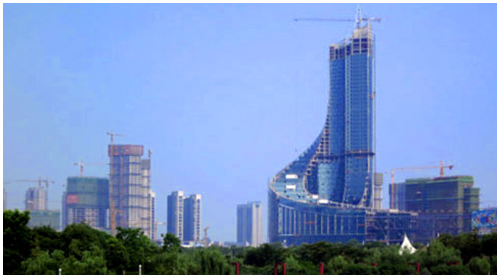 數(shù)碼彩中標(biāo)安徽廣電工程，外墻涂裝宏偉