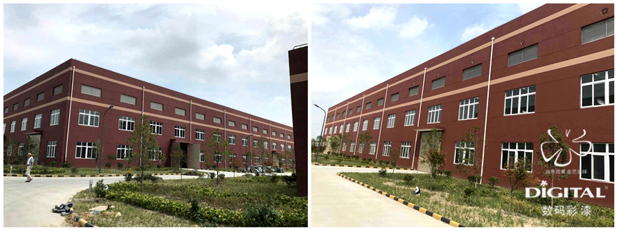 江蘇泰興廠房外墻翻新 50000方舊墻直接刷涂料改色