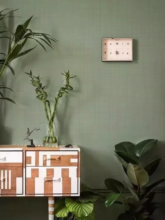 &ldquo;莫蘭迪色系&rdquo;布紋藝術(shù)墻 把家涂裝成名畫.webp