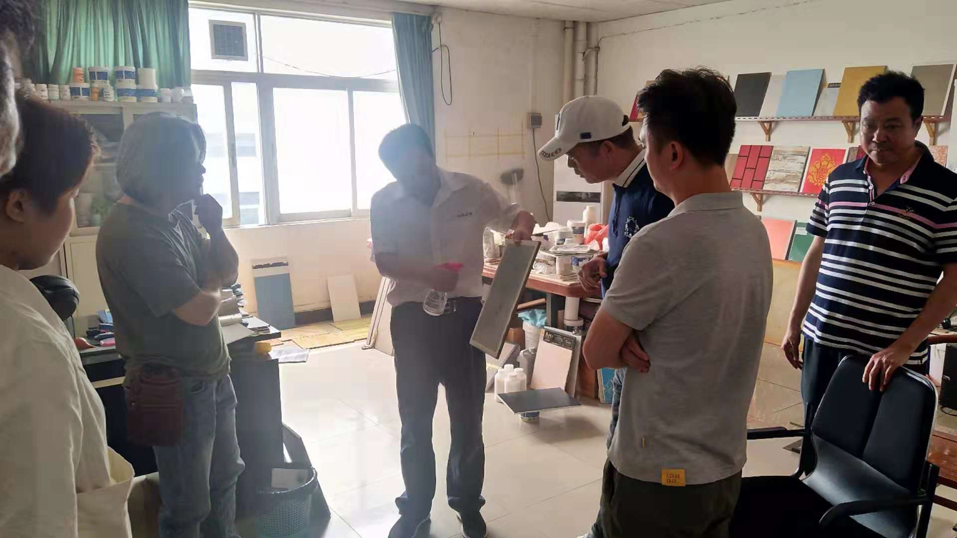 集美&middot;碧桂園到數(shù)碼彩總部考察