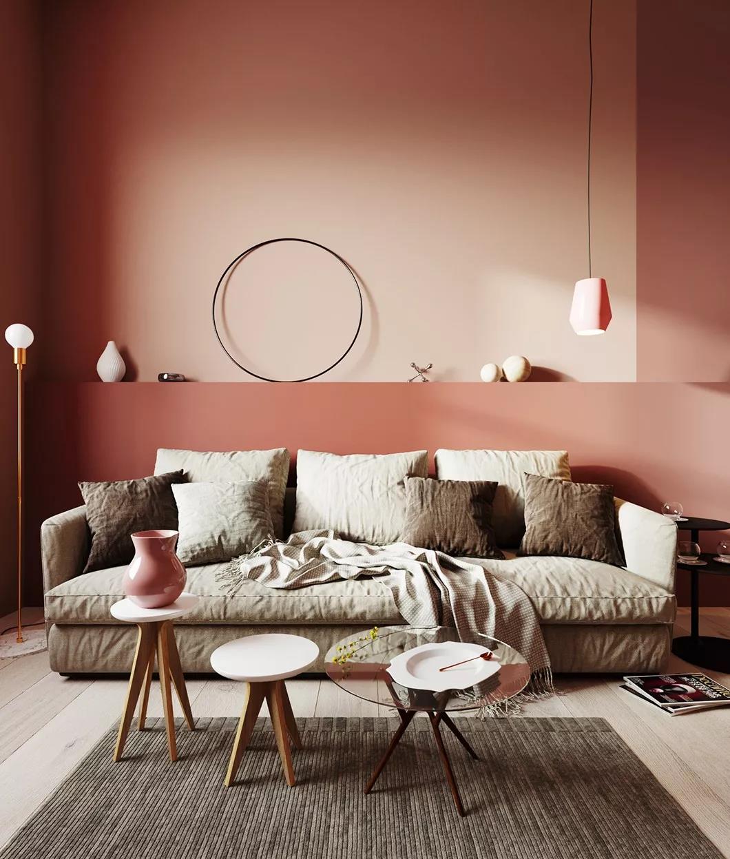 秋日的墻漆搭配，讓我們的生活增加秋日氣息