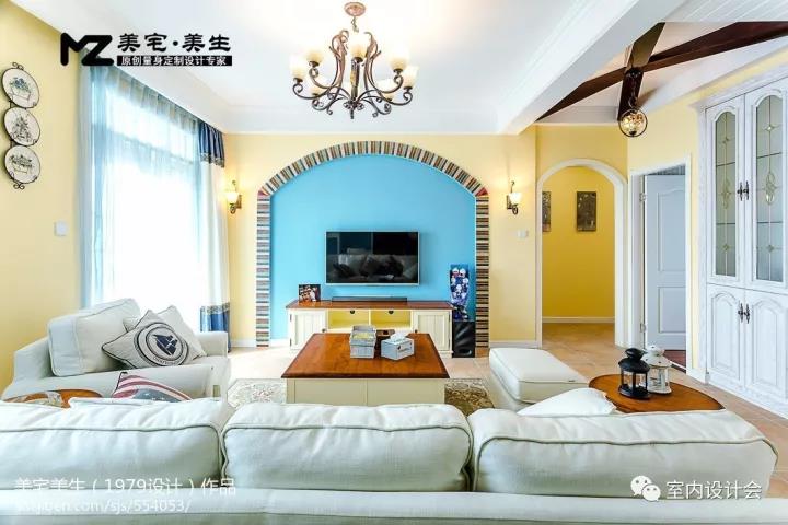 地中海這個(gè)風(fēng)格有點(diǎn)藍(lán)