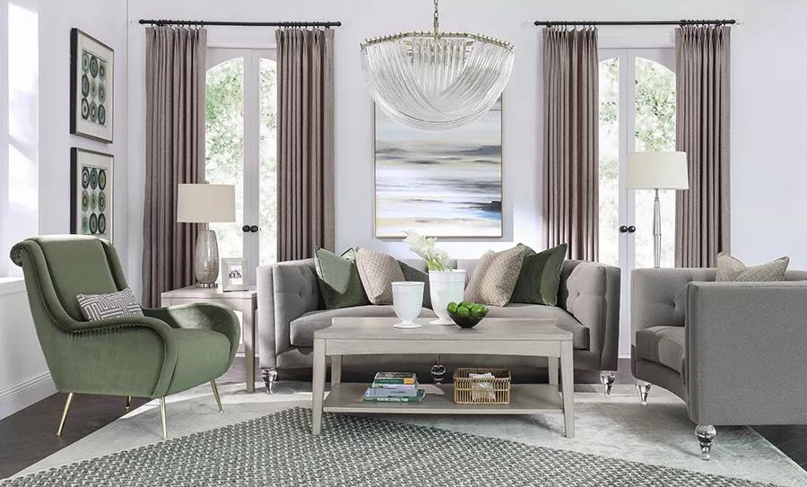 秋天墻面高端色系，莫蘭迪色系