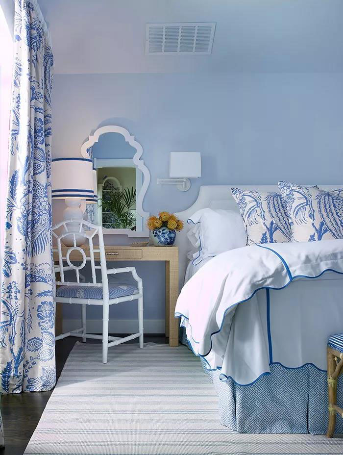 藍(lán)色墻漆帶來(lái)不一樣的視覺(jué)感受~