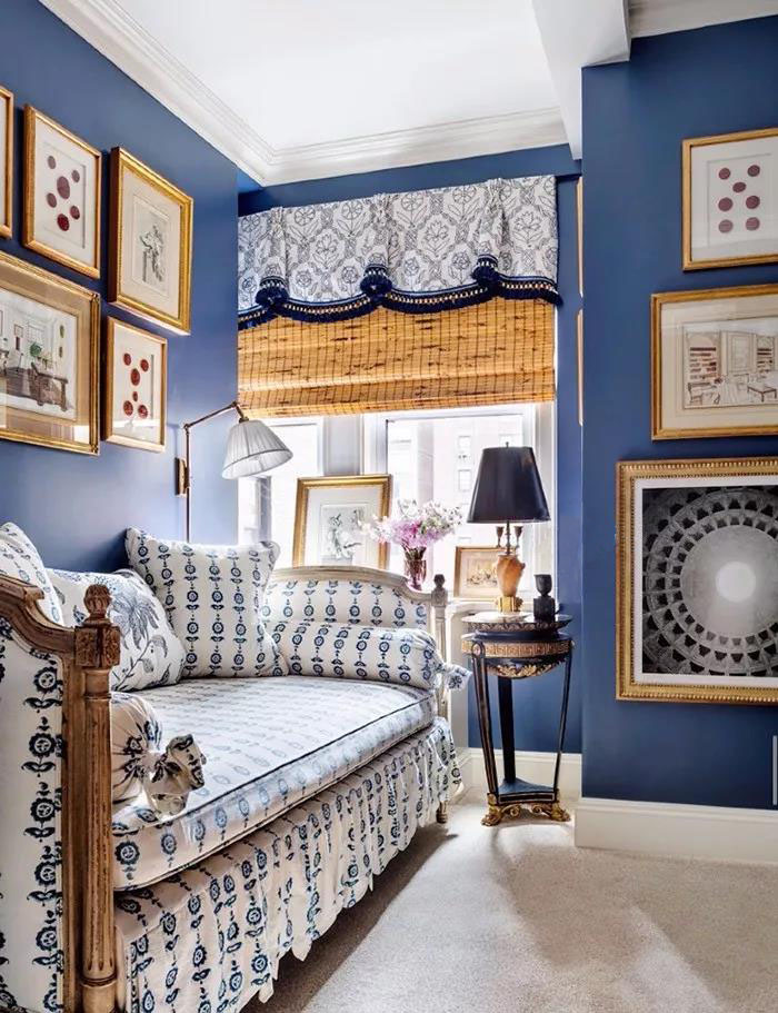 藍(lán)色墻漆帶來(lái)不一樣的視覺(jué)感受~