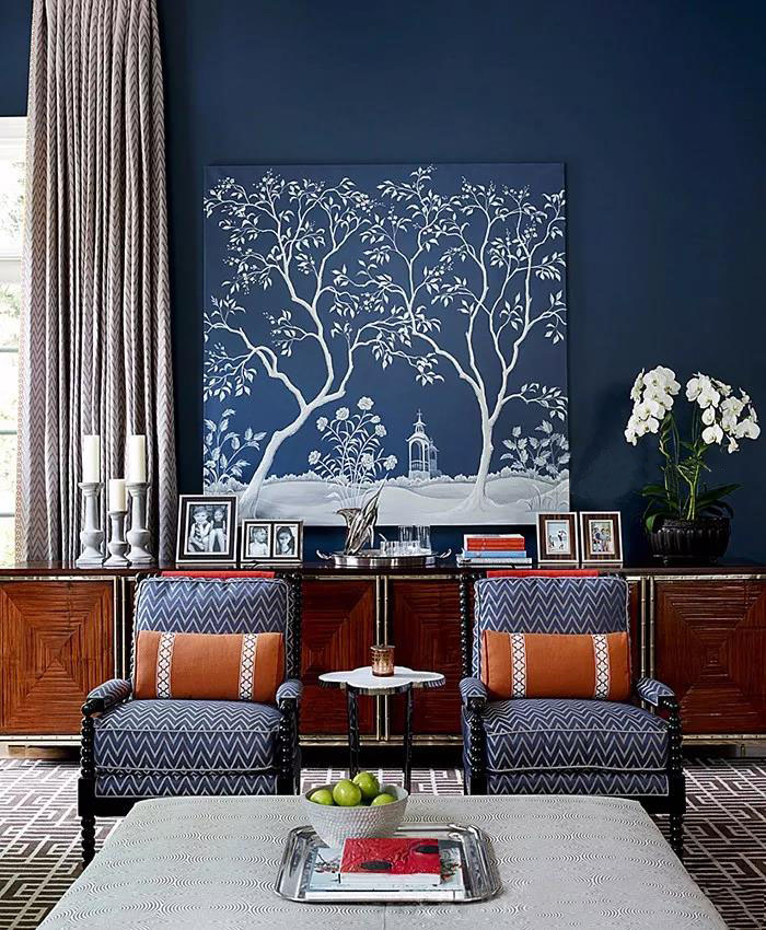 藍(lán)色墻漆帶來(lái)不一樣的視覺(jué)感受~