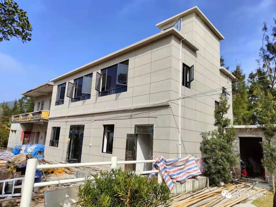 真石漆的價格，水包砂的效果&mdash;工程專用水包砂