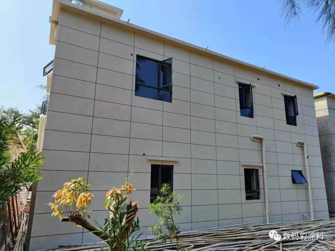 真石漆的價格，水包砂的效果&mdash;工程專用水包砂